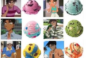 日本網友吐槽：服部平次怎麼長得跟這些冰淇淋一樣