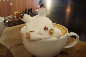 日本這位咖啡師的拉花作品，簡直可愛炸了！根本捨不得喝！