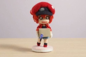 高手！日本網友製作紅細胞小玩具