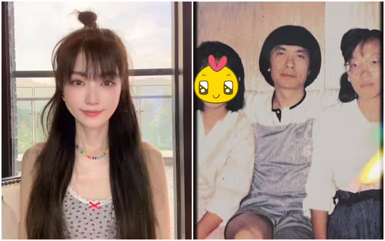 綜藝天王豬哥亮病逝8年,女兒謝金燕在社群發文悼念,謝金燕13歲的模樣十分清秀。(圖/攝自謝金燕IG) 綜藝天王豬哥亮病逝8年,女兒謝金燕在社群發文悼念,謝金燕13歲的模樣十分清秀。(圖/攝自謝金燕IG)