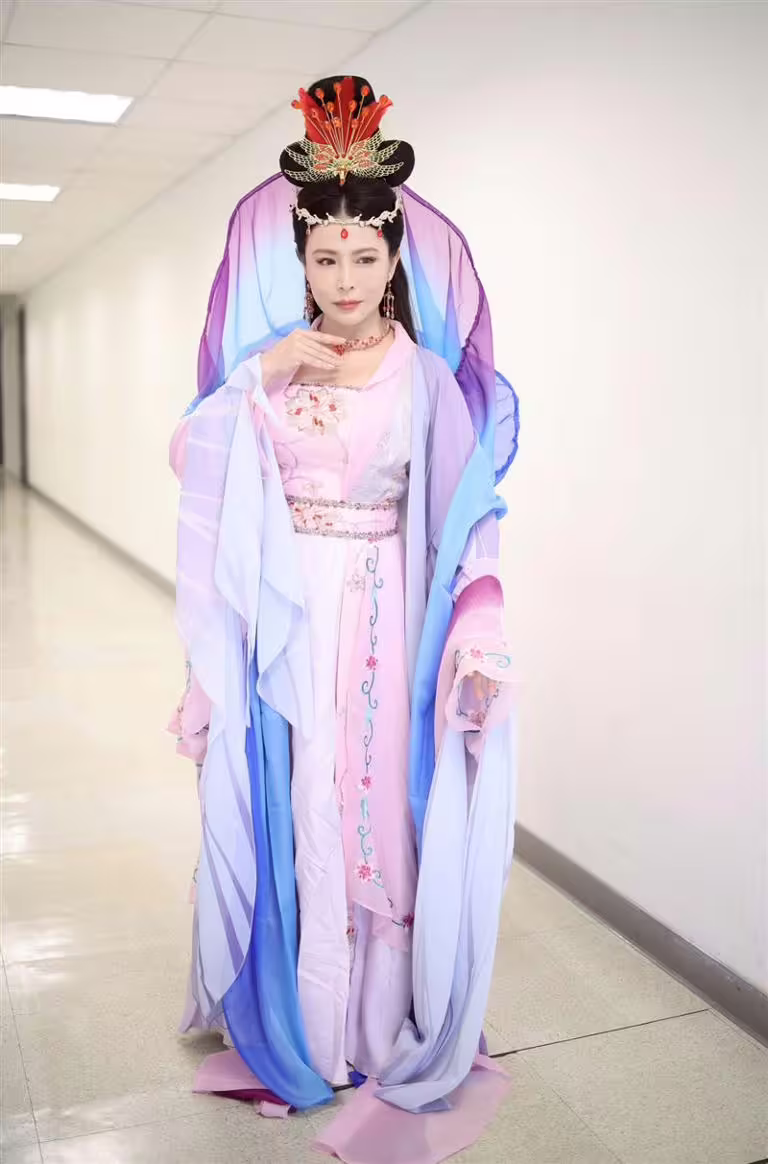 德馨首度演出《戲說台灣》(圖/記者鄭孟晃攝) 德馨首度演出《戲說台灣》(圖/記者鄭孟晃攝)