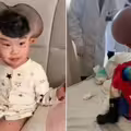 3歲童罹罕病頭上長巨痣　手術成功他終於笑了
