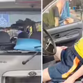 14歲女偷開車　自撞癱坐崩潰！傷亡情況曝