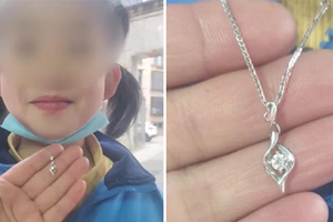 8歲男童情人節送「8.8萬元鑽石項鍊」把妹　媽霸氣拒收回…一看照片反悔了