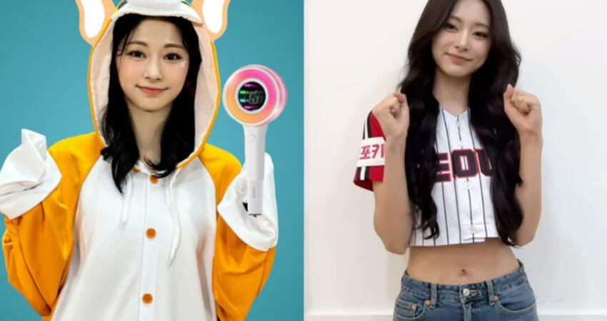 周子瑜開球「中空露肚」S型螞蟻腰炸出！全場戀愛了：我婆好仙