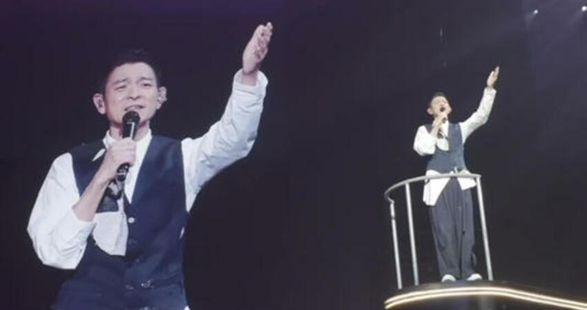 演唱會遇颱風延期怎解？劉德華悄搭專機抵台 小巨蛋照彩排
