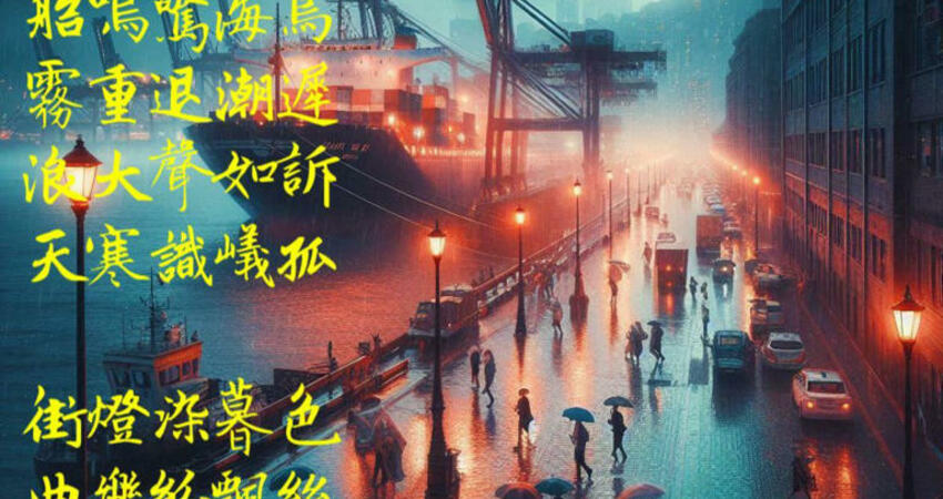詩》港都夜雨