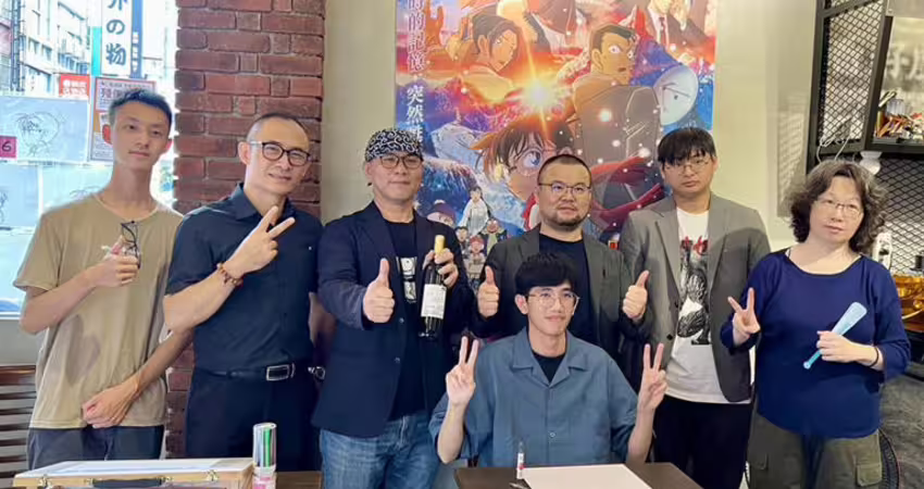 南投戲院《柯南》劇場版首映 邀參與製作的亞大原畫師站台