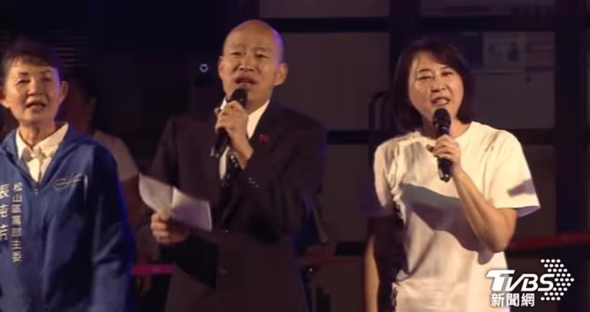 挺王鴻薇反罷！韓國瑜、蔣萬安開金嗓「唱民歌」