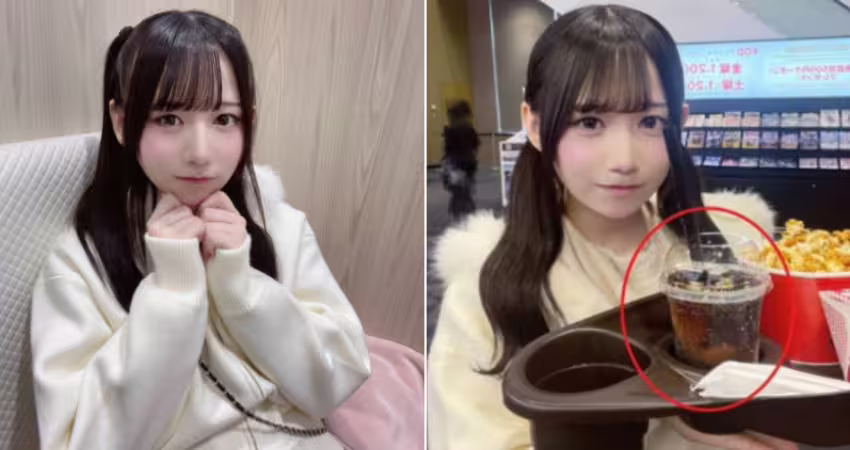 17歲女偶像被抓包「飲料杯反射有男人」　秒遭公司退團切割