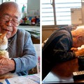 94歲爺爺生病天天愁眉苦臉，孫子給了他一隻貓咪後他的「人生大逆轉」！