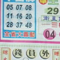 12/10 中港台不出+橘色不出牌  六合參考