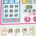 12/31 中港台不出+橘色不出牌  六合參考