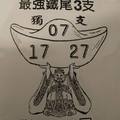 1/7 最強鐵尾   六合參考