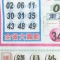 1/23 中港台不出+橘色不出牌  六合參考