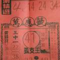 1/23 萬應籤   六合參考