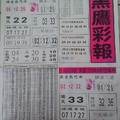 4/7 黑鷹彩報  六合參考