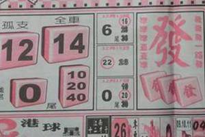 12/22 發發發  六合參考