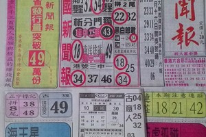 2/18 中國新聞報  六合參考