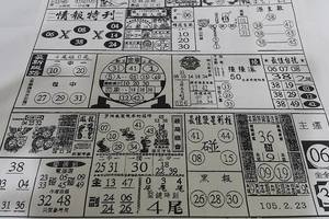 2/23 情報特刊  六合參考