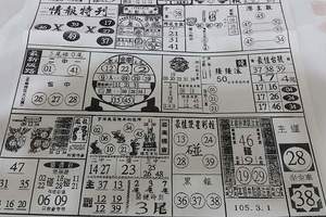 3/1 情報特刊  六合參考