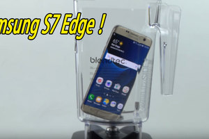 把Samsung S7放入這台「強力攪拌機」會發生什麼事? 看完保證你想立刻換手機!