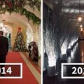 美國第一夫人為白宮設計的聖誕裝飾「陰沈到心裡發寒」，PS大神出手惡搞也完全沒有違和感！