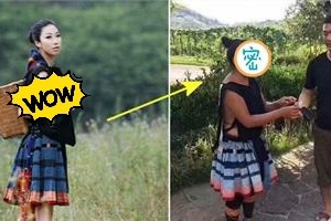 他看見旅遊傳單上「美女都不穿兇罩」只用一片布遮！怒沖景點想一探究竟...看到本尊嚇傻石化！