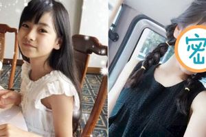 本來是個清純的日本小學生...開始「學韓國女團化妝後」連爸媽都認不出：至少老十歲！