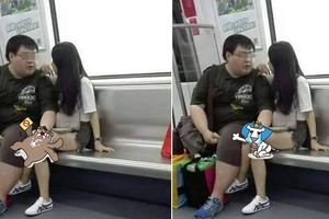 他在地鐵目擊「胖男vs短褲妹」馬上分享！ 網友一見細節親暱…:又想讓我哭！