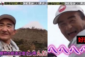 超狂！日本老爺爺自家前建了「富士山」 但目的很邪惡…害節目全歪掉XD