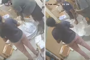 買不起車票用寄的　老翁被家人塞進麻布袋
