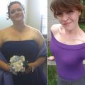 女子靠自然减肥减掉169斤