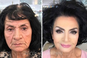 化妝師為了證明「每個女人都可以很美」，把「80歲老奶奶化成40歲美麗貴婦」震撼全網！