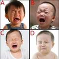 心理測試：圖中哪個小孩哭的最傷心？測出你身邊有多少人愛著你？