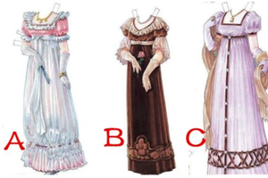 心理測試：哪件歐式禮服最貴？測在Ta眼裡你身價是多少