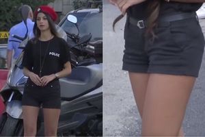 黎巴嫩女交警「穿短褲」值勤　引網友犯罪：國庫又要進帳了