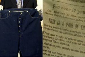 這牌子的牛仔褲子，竟創新紀!!!拍賣出300萬高價~~~
