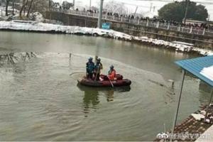 練車墜入池塘　男女慘遭「冰封」水底