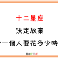 給你最後的疼愛，是手放開｜12星座 決定「放棄一個人」要花多少時間！