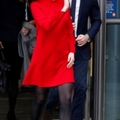 凱蒂王妃穿搭暗藏玄機 紅色增添好氣息