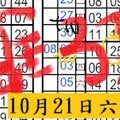 10月21日六合彩 同號貳開貳星重覆專達車準星碰