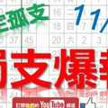 11月28日 六合彩爆報 獨支爆報 鎖定孤支 版路