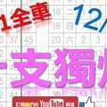 12月19日 六合彩爆報 上期中獨支01全車 一支獨爆 沒有別支 不斷版路