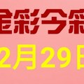 $金彩今彩$ 今彩539--12月29日連續版路號碼揭密