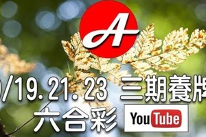 2017/09/19,9/21,9/23(二四六)六合彩：三期養牌版