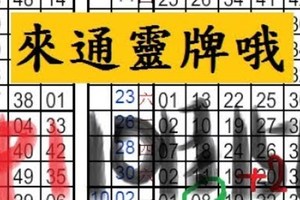 10月15日六合 來通靈牌哦可望中三顆星哦