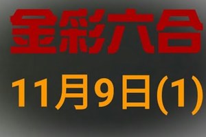 ◆金彩六合◆六合彩 11月9日連開孤支版路 （1）