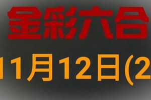 ◆金彩六合◆六合彩 11月12日連開孤支版路 （2）