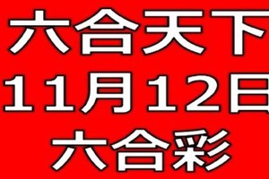 六合天下-11月12日六合彩號碼預測